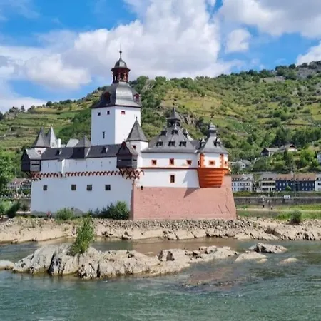 Wohnen Am Schoenen Mittelrhein Weltkulturerbe Апартаменты Обервезель