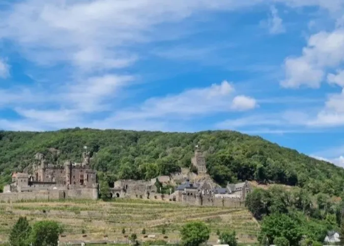 Апартаменты Wohnen Am Schoenen Mittelrhein Weltkulturerbe Обервезель